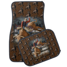 Rodeo Cowboy Wild Bull Rider Extreme Sport