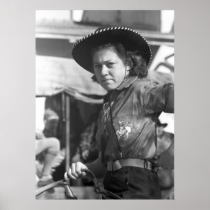 Rodeo Cowgirl: 1940 Poster