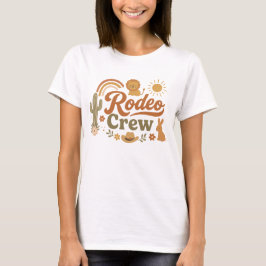 Rodeo-Crew-Eltern Geburtstags-Shirts | Mama Papa p T-Shirt