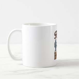 Rodeo Daddy Vintage Western Cowboy Hemd Design_1 Kaffeetasse