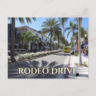 Rodeo Drive Los Angeles Kalifornien Postkarte