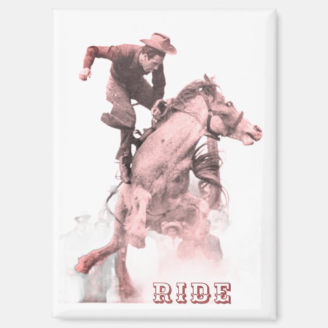 Rodeo Fahrt Magnet (Vorderseite)