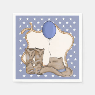 Rodeo Geburtstagsparty Napkin für Kleine Jungen Serviette