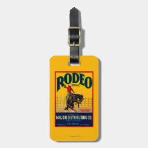 Rodeo GemüseLabelSalinas, CA Gepäckanhänger