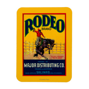 Rodeo GemüseLabelSalinas, CA Magnet