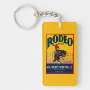 Rodeo GemüseLabelSalinas, CA Schlüsselanhänger