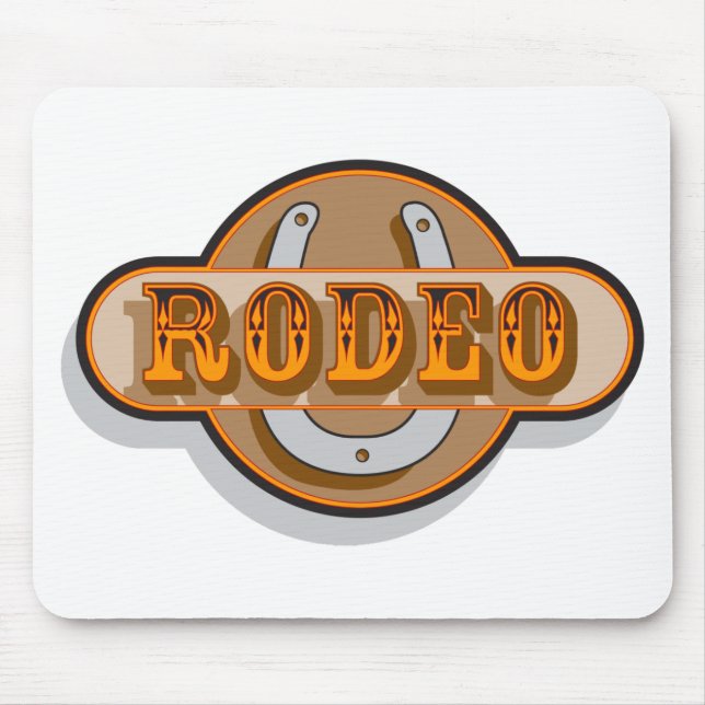 Rodeo Horseshoe Mousepad (Vorne)