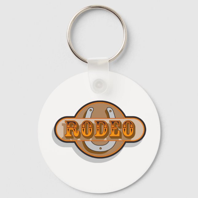Rodeo Horseshoe Schlüsselanhänger (Vorderseite)
