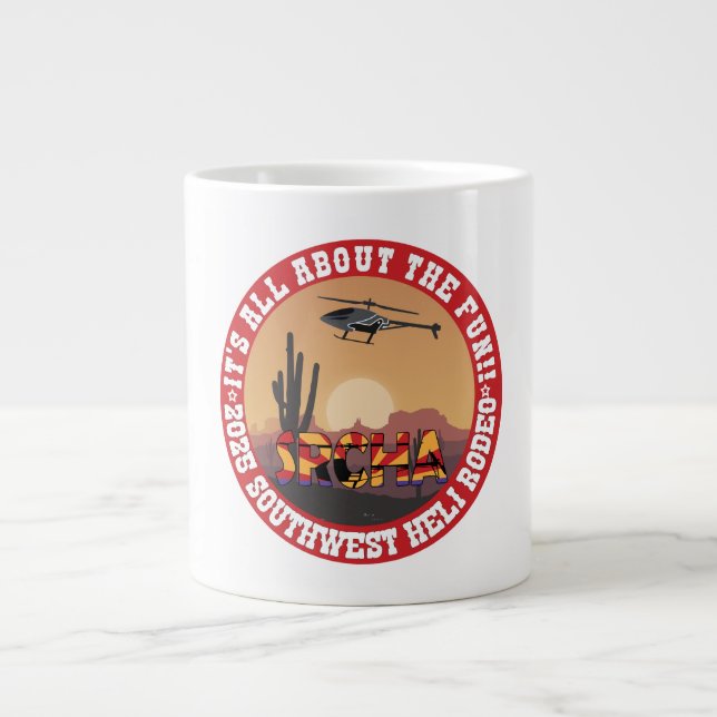 Rodeo-Kaffeecup 2025 Jumbo-Tasse (Vorderseite)