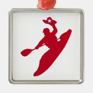Rodeo Kayak Ornament Aus Metall