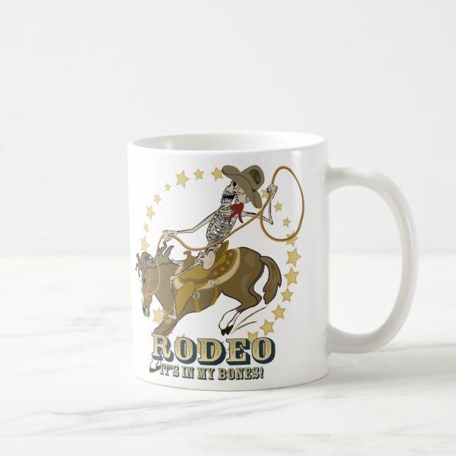 Rodeo Knochen Kaffeetasse (Rechts)