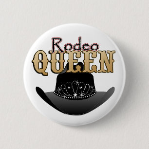 Rodeo-Königin KNÖPFE Button