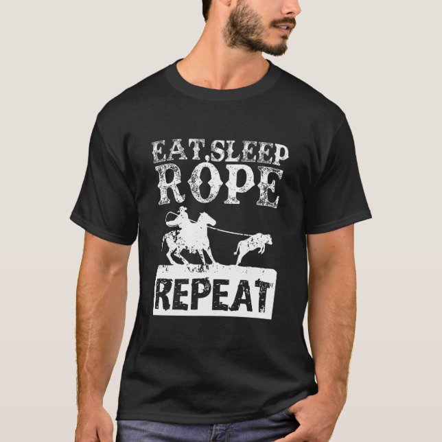 Rodeo Lover Ropin T-Shirt (Vorderseite)