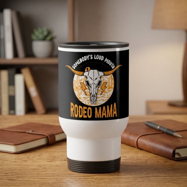 Rodeo Mama | Western Muttertag Einzigartig Reisebecher (Von Creator hochgeladen)