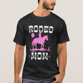 Rodeo-Mama Western Rodeo Land Cowgirl Leben T-Shirt