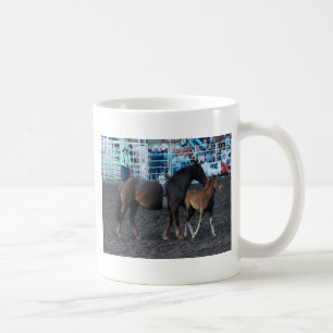 Rodeo Mare und Foal Tasse