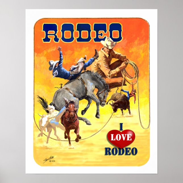 Rodeo Montage Poster (Vorne)