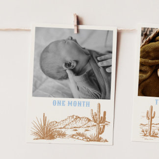 Rodeo Monthly Foto Banner-Karte bearbeiten Einladung