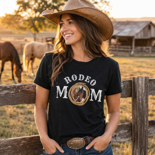 Rodeo-Mutter-Foto T-Shirt