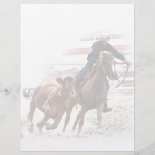 Rodeo oder Western Reitveranstaltung Flyer