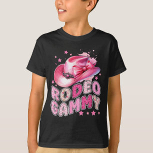 Rodeo Oma Pinke Cowgirl 1. Geburtstag Familie T-Shirt