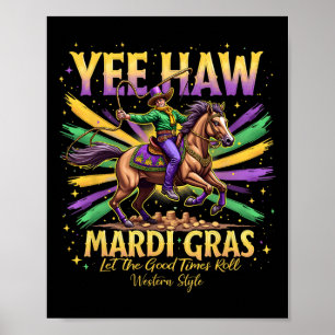 Rodeo-Parade-Festbekleidung Kostüm Vintage Yee Haw Poster