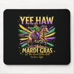 Rodeo Parade Festivals Tracht Vintag Yee Haw Mousepad