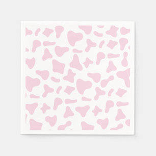 Rodeo Pink Kuh Druck Western Geburtstag Serviette