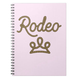 Rodeo Prinzessin Country Western Diadem Krone Notizblock