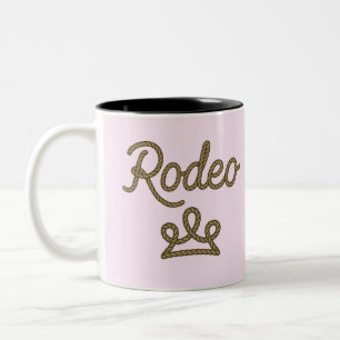 Rodeo Prinzessin Country Western Diadem Krone Zweifarbige Tasse