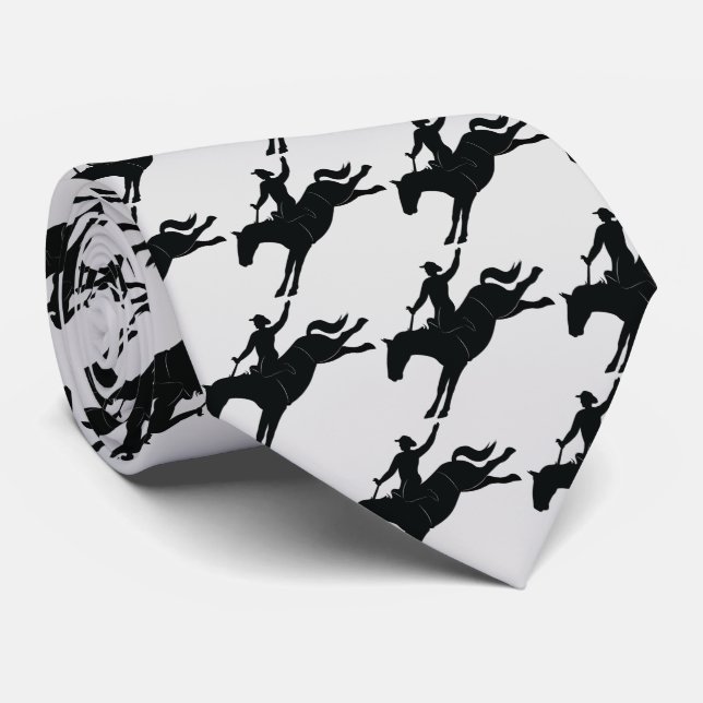 Rodeo: Reiten Sie sie Cowboy! Krawatte (Gerollt)