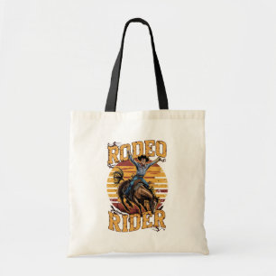 Rodeo-Reiter - Retro-Cowboy Vintage Tragetasche