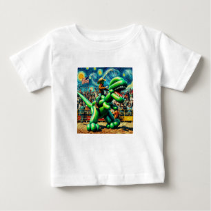 Rodeo Rex - Dino Cowboy Säugling T-Shirt