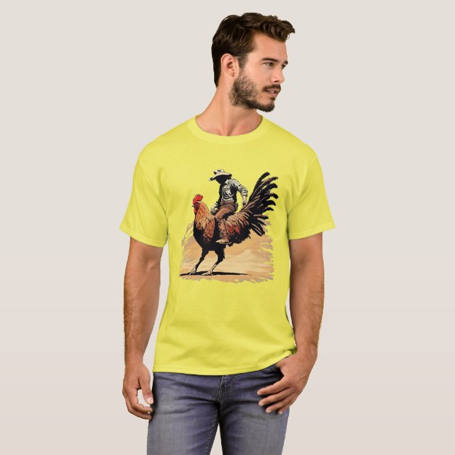 Rodeo Rooster T-Shirt (Vorne ganz)