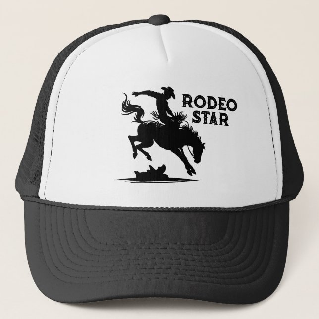 Rodeo-Star Truckerkappe (Vorderseite)