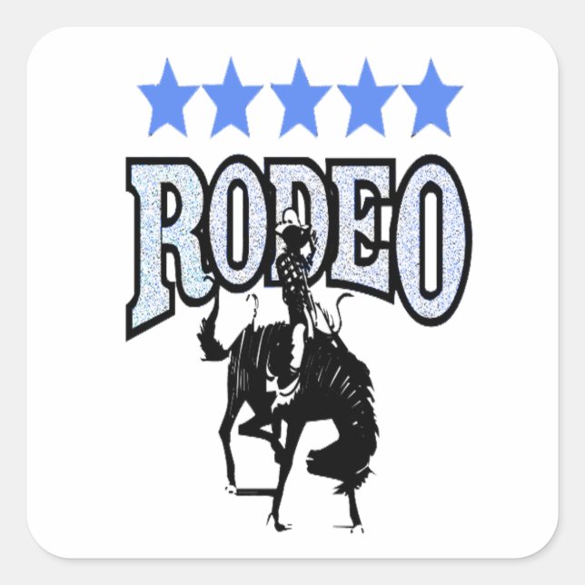 Rodeo Stickers (Vorderseite)