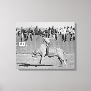 Rodeo-Stier-Reiter, 1940 Leinwanddruck