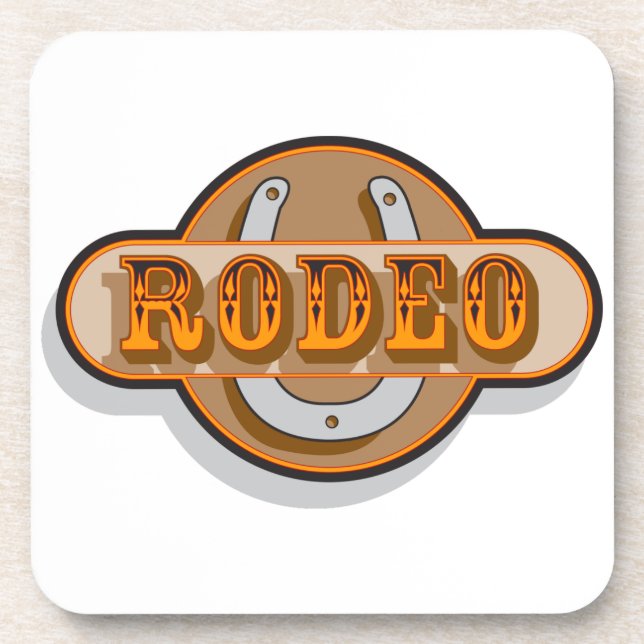 Rodeo Untersetzer (Vorderseite)