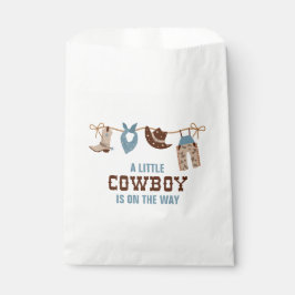 Rodeo Western Cowboy Baby Dusche Geschenktütchen