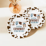 Rodeo Western Cowboy Baby Duschpapier Teller<br><div class="desc">Cowboy Baby Dusche Teller.</div>