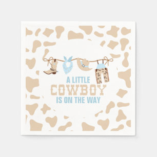 Rodeo Western Cowboy Babyparty Serviette