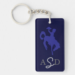 Rodeojungenmonogramm Schlüsselanhänger
