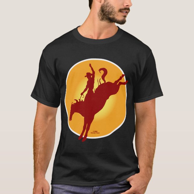 Rodeosonnenaufgang-Shirt F/B T-Shirt (Vorderseite)