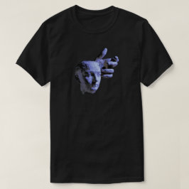 Rodin im Blau T-Shirt