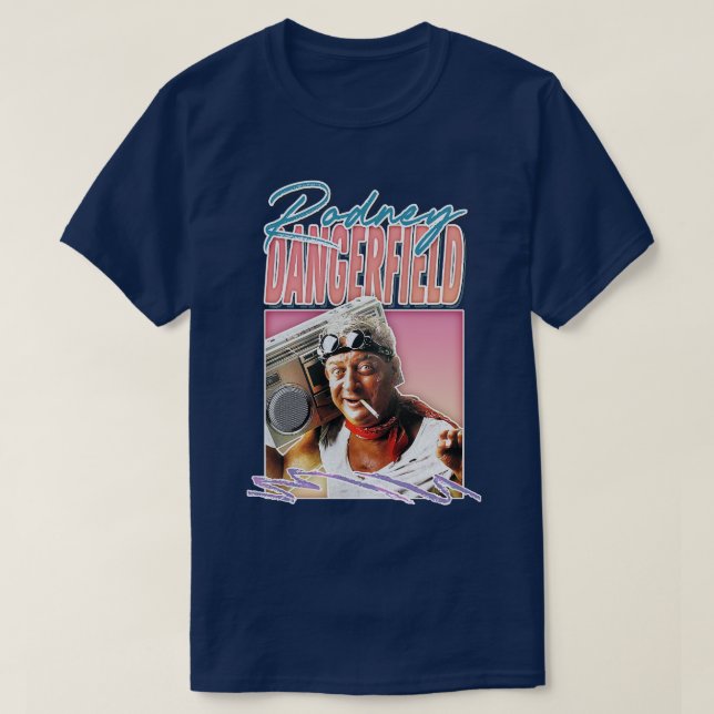 Rodney Dangerfield Retro Style Fan Design T-Shirt (Design vorne)