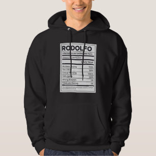 Rodolfo Ernährungsinformation Problem lösen Hoodie