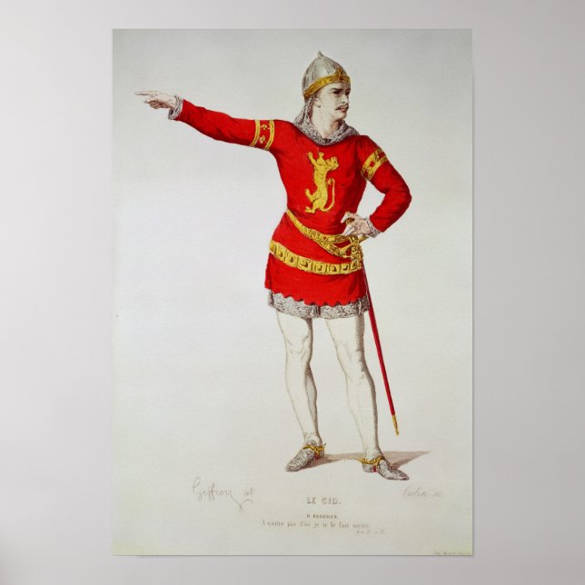 Rodrigo, Corneille's 'Le Cid' Poster (Vorne)