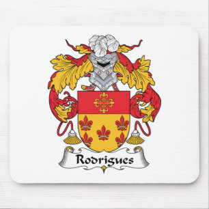 Rodrigues Familienwappen Mousepad