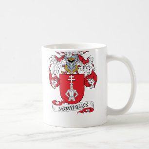 Rodriguez-Familienwappen Tasse