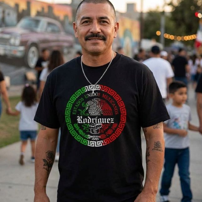 Rodríguez Nachname mexico Shirt (Rodríguez Last name T-shirt )